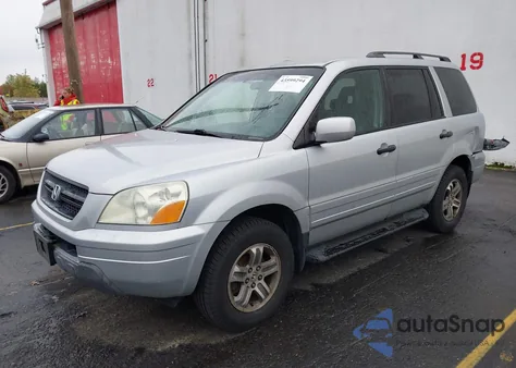 2004 Honda Pilot Ex-L z USA, uszkodzony, nr VIN 2HKYF18674H564799